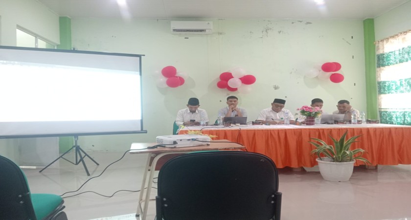 SOSIALISASI PENGUATAN PENILAIAN MANDIRI PEMBANGUNAN ZONA INTERGRITAS (PMPZI) Dalam Meningkatkan Pelayanan Publik yang Prima di Man 1 Aceh Barat.