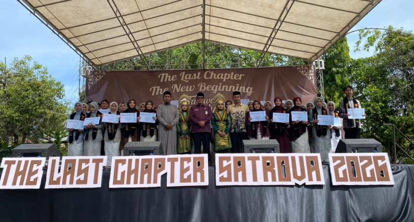 MAN 1 Aceh Barat Gelar Pelepasan Siswa Kelas XII Bertema “The Last Chapter”, Leting Satrova Ukir Kenangan Indah