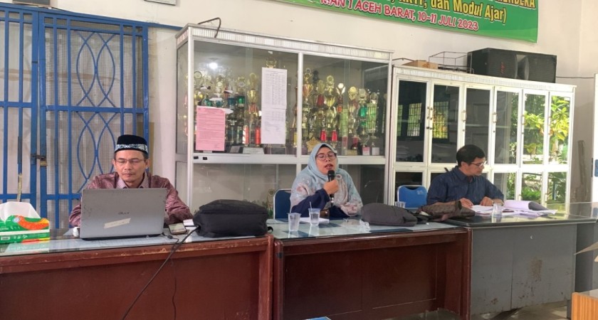 Rapat Koordinasi Tim Kerja Pembangunan Zona Integritas (ZI) 2024 MAN 1 Aceh Barat